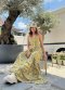 Maxi Dress ผ้าพิมพ์ลายช้าง ลายลิขสิทธิ์ของเบเนล่า