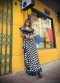 Ruffle Dress Polka Dot  จากผ้า Polyester