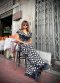 Ruffle Dress Polka Dot  จากผ้า Polyester