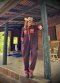 Jumpsuit ชุดนี้ตัดเย็บร่วมกันจาก 3 แหล่งทอ 