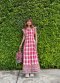 Maxi Dress จากผ้าขาวม้าราชบุรี x ผ้าไทลื้อน่าน