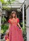 Maxi Dress จากผ้าทอลาวครั่ง  ขิดสลับหมี่แต่งตีนจก ของดี จ.อุทัยธานี