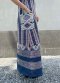 Maxi Dress จากผ้าฝ้ายด้ายเข็นมือ ทอมือ  ย้อมสีธรรมชาติ ของดี จ.สกลนคร x ผ้าไทลื้อ จ.น่าน