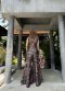 Pak Thong Chai Silk Crop Top x High Waist Wide Leg Pants