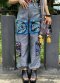 Chiang Rai Hand Embroidered x Sakon Nakhon Cotton Cargo Pants