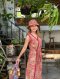 Korat Silk Wrap Maxi Dress x Bucket Hat