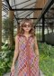 Sleeveless Straight - Cut Dress จากผ้าไทลื้อ