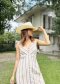 Maxi Dress จาก ผ้าฝ้ายทอมือ จ.ลำพูน x ผ้าไทลื้อ จ.น่าน