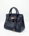 Genuine Crocodile Tote Bag/Handbag in Navy Blue Colour Crocodile Skin #CRW214H-NAV-25CM