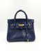 Genuine Crocodile Tote Bag/Handbag in Navy Blue Colour Crocodile Skin #CRW214H-NAV-25CM