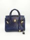 Genuine Crocodile Tote Bag/Handbag in Navy Blue Colour Crocodile Skin #CRW214H-NAV-25CM