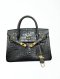 Genuine Crocodile Tote Bag/Handbag in Black Colour Crocodile Skin #CRW214H-BLA-25CM
