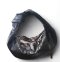 Genuine Belly Crocodile Leather Hobo Bag /Handbag in Black Crocodile Skin # CODE: CRW0222H-BL