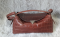 Genuine Belly Crocodile Leather Handbag Shoulder Bag in Dark Brown Soft Bag Light weight # CODE: CRW0221H-BR