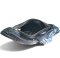 Genuine Belly Crocodile Leather Hobo Bag /Handbag in Black Crocodile Skin # CODE: CRW0222H-BL