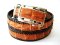 Handcrafted Weave Crocodile Belt with in Light Brown(Tan) Crocodile Leather  #CRM644B-07
