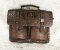 Genuine Hornback Crocodile Leather Briefcase in Chocolate Brown Colour  #CRM270719BR-Back-BR