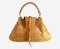 Genuine Crocodile Handbag in Yellow-Brown Crocodile Leather #CRW195H-04