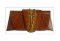 Genuine Crocodile Purse/Clutch Bag in Tan Crocodile Leather #CRW216H-04