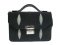 Genuine Stingray Leather Handbag in Black Stingray Skin  #STW381H