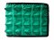 Genuine Crocodile Leather Wallet with Weave Style in Green Crocodile Skin  #CRM455W-07