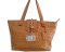 Genuine Ostrich Leather Handbag in Light Brown (Tan)  #OSW331H-TA