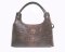 Genuine Crocodile Shoulder Bag in Dark Brown Crocodile Leather #CRW250H-01