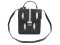 Genuine Stingray Leather Shoulder Bag in Black Stingray Skin  #STW390S