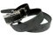 Genuine Ostrich Leather Belt in Black Ostrich Skin  #OSM655B-01