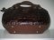 Handmade Genuine Crocodile Leather Weave Handbag in Chocolate Brown Crocodile Skin #CRW298H-BR