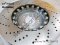 Brake disc ventilated, perforated, left Part number: 34112284103 2284103