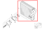 Evaporator Part number: 64111499134 1499134