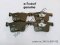 Repair kit, brake pads asbestos-free Part number: 34106859182 6859182