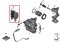 Repair kit, brake pads asbestos-free Part number: 34212284296 2284296