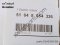 ตัวยึดไฟหน้า ด้านขวา หมายเลขชิ้นส่วน: 51648054326 8054326
