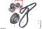 Deflection pulley Part number: 11287649371 7649371 , 11288617230 8617230 IINAA 532 0804 10