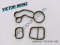 Gasket set Part number: 11428591460 8591460 VICTOR REINZ 15-10048-01