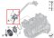 Thermostat housing with thermostat Part number: 11537600584 7600584