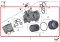 Oil filter with plastic cover Part number: 11428643745 8643745
