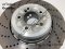 Brake disc ventilated, perforated, right Part number: 34112282808 2282808