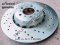 Brake disc, ventilated, left Part number: 34112284809 2284809