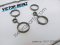 Set of profile gaskets Part number: 11127572851 7572851 VICTOR REINZ 15-37614-01