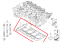 Cylinder head gasket asbestos-free Part number: 11127570860 7570860 VICTOR REINZ 61-38005-10
