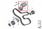 Mechanical belt tensioner Part number: 11287604935 7604935