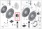 Repair kit, brake pads asbestos-free Part number: 34112284969 2284969