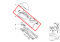 HANDBRAKE CONSOLE 51167147196 7147196