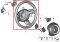 Sport strng wheel,leather,w/shiftpaddles 32302751726 2751726