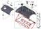 Set of profile gaskets Part number: 11127582400 7582400 VICTOR REINZ 15-10506-01