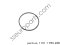 Gasket ring Part number: 11511705408 1705408 1151 1 705 408