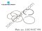 (Repair Kit Piston Rings) Part number: 11258637991 8637991 1125 8 637 991	Kolbenschmidt  800125310000